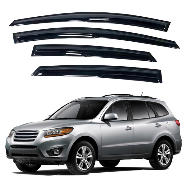 Immortal Group IG Window Visor for Hyundai Santa Fe 2007-2012,