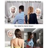 Makeup Mirror with Lights, 1X/30X Lighted Magnifying Mirror Height Adjustable,