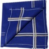 Royal Mart Men's Handkerchiefs 100% Cotton Handkerchief - Multicolor -