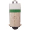 Eiko LED-120-MB-G T3-1/4 BA9S Halogen Bulb, 110-130 VAC, Green
