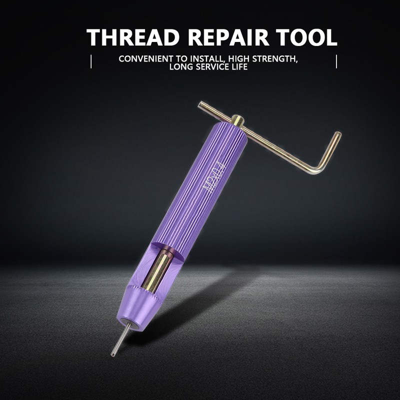 M2*0.4 Screw Threaded Inserts Repair Tool Set Wire Insert Installation