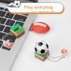 8GB*5 USB Flash Drive Tennis Baseball Football Basketball Rugby Memory