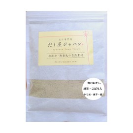 Dashiya Japan Drinking Soup Stock Powder, Green Tea, Burdock Powder, Bonito Flakes, Boiled Sardine, 3:1:1, No Additives, 7.1 oz (200 g)