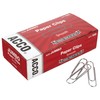 ACCO Paper Clips, Jumbo, Smooth, 100 Clips/Box, 1 Box (72580)