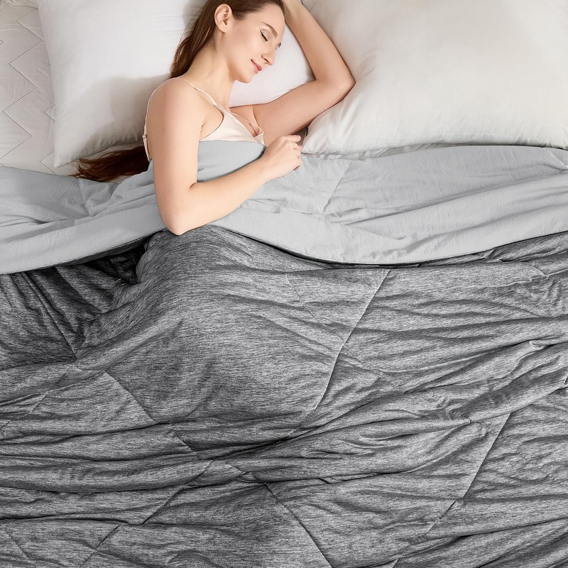 VK VK·LIVING Cooling Comforter King Size, Summer Cooling Blanket for