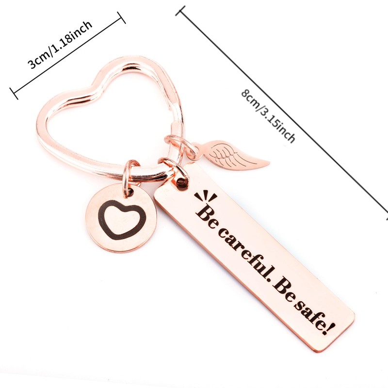 Drive Safe Keychain Gift for Men - Thoughtful Ideas for