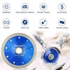 GoYonder 4.5" Super Thin Diamond Ceramic Saw Blade Porcelain Cutting