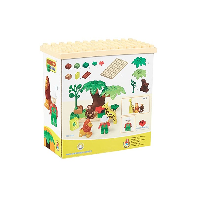 UNICOPLUS 8561 – 0000 – Safari, 18 Pieces