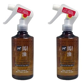 Horse Oil Styling Water (300 mL) Set of 2 [Made in Japan]