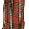 Plaid Wired Ribbon Tartan Plaid Traditional Christmas Sold BY THE