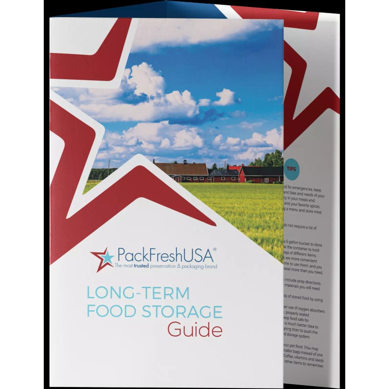 PackFreshUSA (100 Pack) PackFreshUSA Mylar Bags & Oxygen Absorbers Box