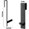 KADAX Door Hooks for Hanging, Door Coat Rack Hooks, Door