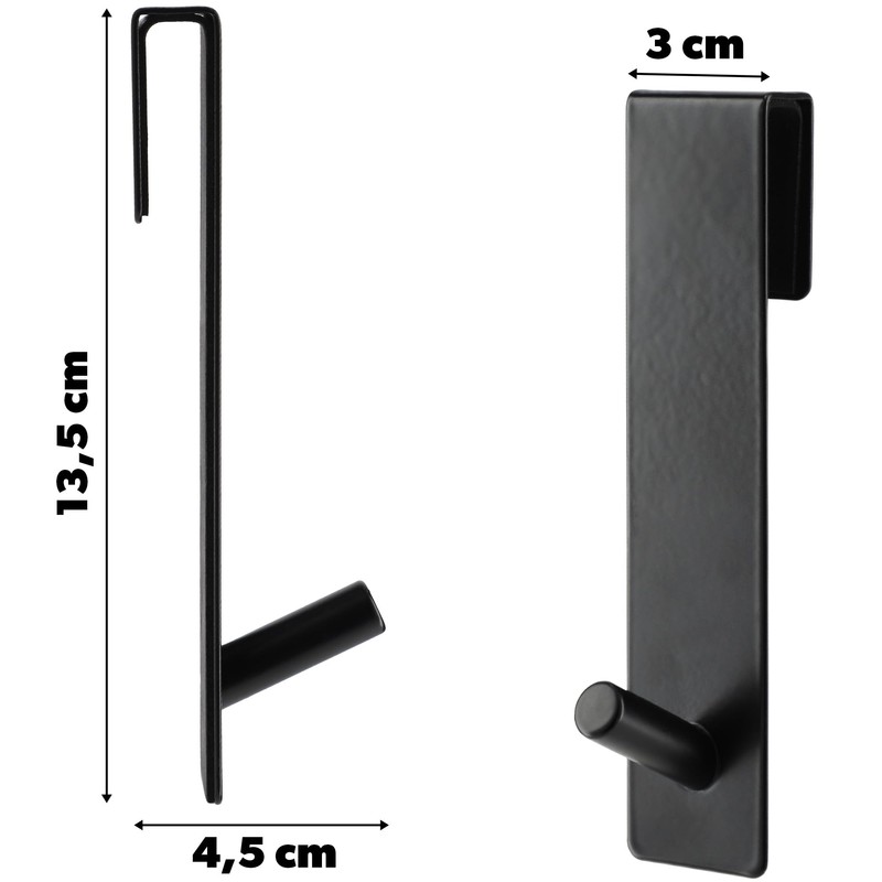 KADAX Door Hooks for Hanging, Door Coat Rack Hooks, Door