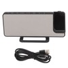 Digital Projection Alarm Clock LED Display USB Powered Auto Sensitivity
