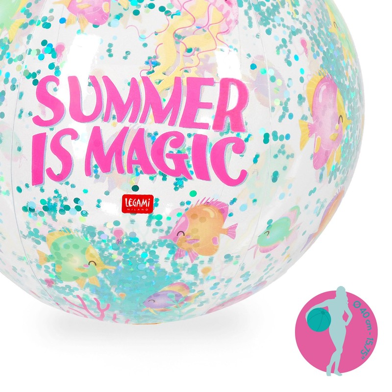 Legami - Palla da Spiaggia Gonfiabile, Beach Ball, Pallone Gonfiabile