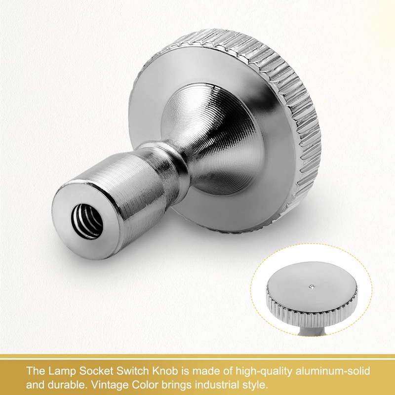 DiCUNO Lamp Knob Replacement, On/Off Light Switch Knobs for Table