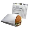 Regency Wraps RW0056-25 25 Count Hamburger Bags, White