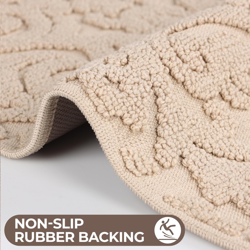 Superior Bath Rug Set, Small Area Rugs For Bathroom, Kitchen