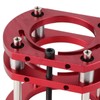Router Lift Base Aluminum Alloy Stainless Steel 4 Jaw Clamping