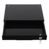 14" Under Desk Mounted Sliding Pull-out Drawer Organizer for Office