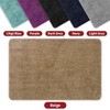 Vinsani Bath Mat Non Slip Bathroom Mat Thickened Fluffy Microfiber