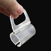 PZRT Lifting Clamp Pull Cordless Roller Blinds Shades Transparent Handle