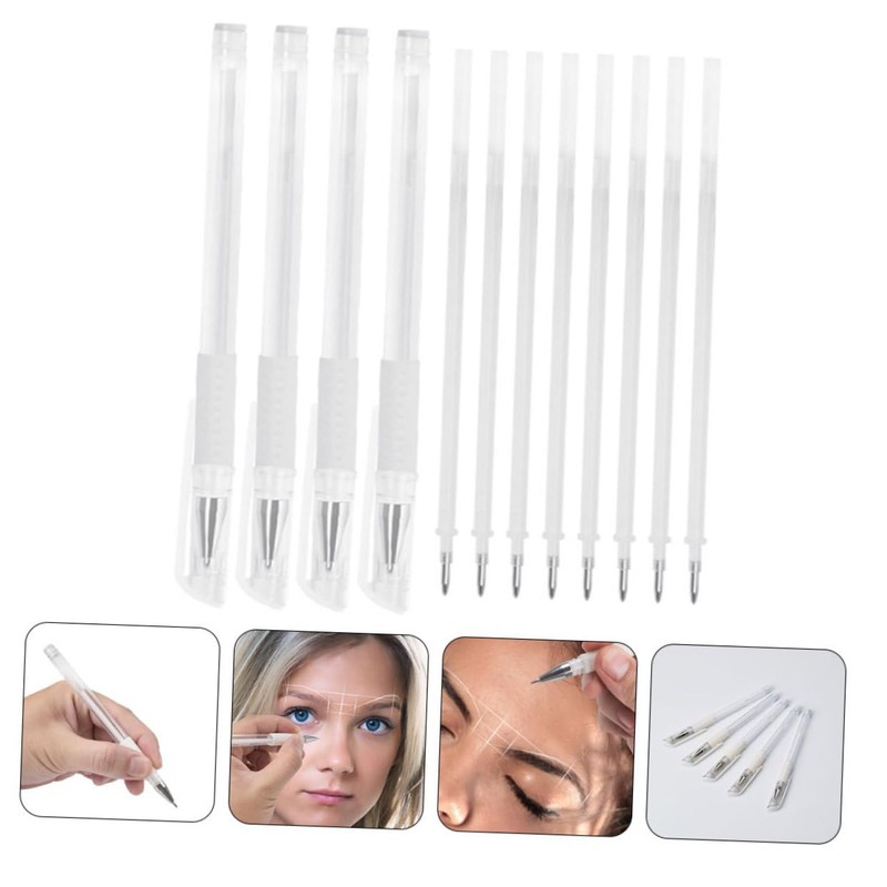 Baluue Sets Eyebrow Drawing Pen for Tattooing Salon Lip Mapping