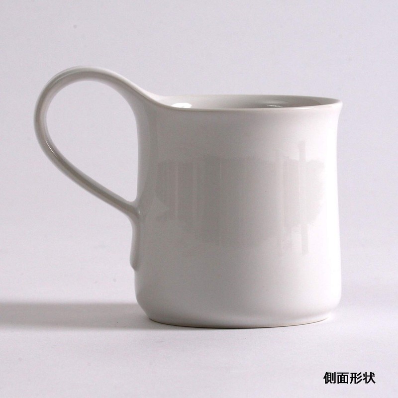 ZEROJAPAN(ゼロジャパン) カフェマグ ラージ CFZ-02 WH・ホワイト 130×88×h108mm