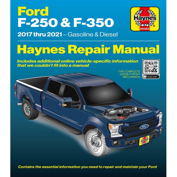 Haynes Ford Super Duty Pick Ups (2017-2021 Repair Manual (Gasoline