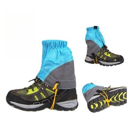 TATACLEA Short Leg Gaiters,Shoe Covers,Hiking Gaiters,Lightweight and Adjustable, Available in All Seasons,Waterproof,for Men and Women Hiking, Mountaineering,Walking, Hunting(Sky Blue)