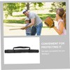 BIUDECO Baseball Bat Tube Bag Oxford Cloth Leather Portable Travel