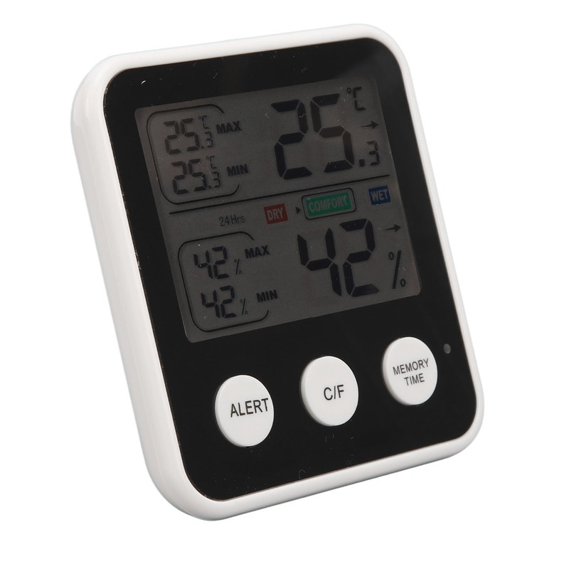 LCD Digital Display Thermometer Hygrometer Temperature Humidity Meter Gauge Hygrothermograph