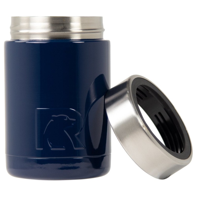 RTIC Can Cooler with Splash Proof Lid, 12oz, Navy, Double