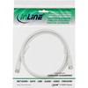 InLine® 69302 – COAXIAL CABLE (White, F, F)