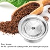 230ml Coffee Capsule 304 Stainless Steel Hemispherical Filter for Nespresso