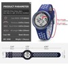 F.ZEGAO Digital Watch for Mens Womens, 100M Waterproof Watches for
