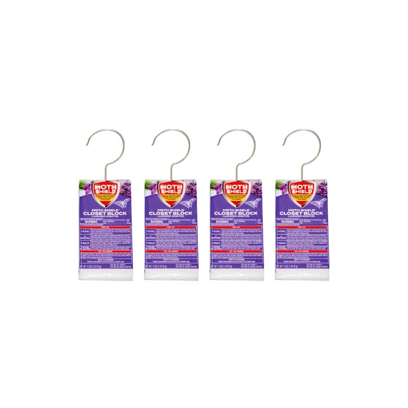4 Pack Closet Block Lavender Scented