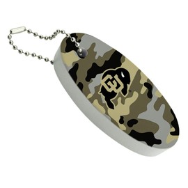 GRAPHICS & MORE University of Colorado Camo Floating Keychain Oval Foam Fishing Boat Buoy Key Float