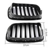 XOPIYAO Front Kidney Single Slat Grille Compatible with 2007 2008