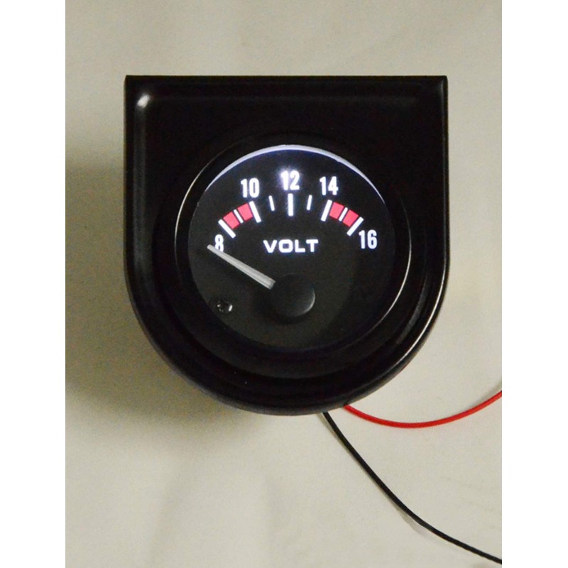 yiteng Automotive High Sensitivity 52mm Voltmeter Voltage Gauge Meter Power