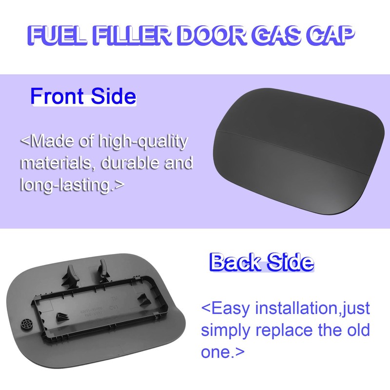 69511S1000 Fuel Filler Door Gas Cap Compatible With Hyundai Santa