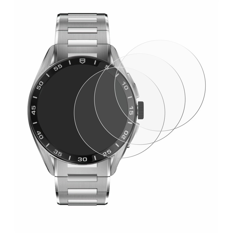 Savvies 6 Pack Screen Protector compatible with TAG Heuer Connected
