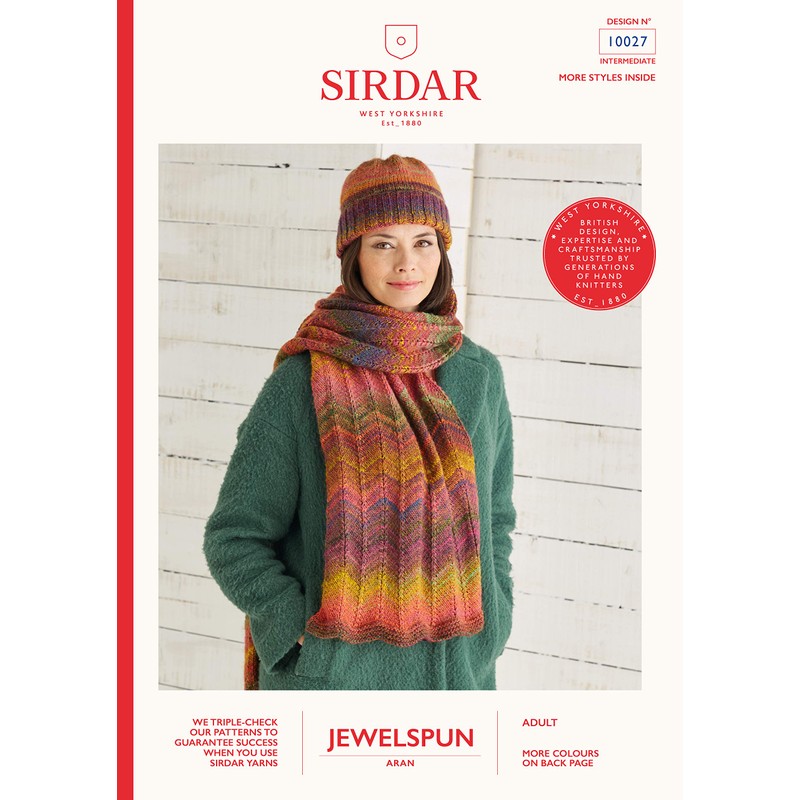Sirdar Jewelspun Aran, Setting Sun (843), 200g