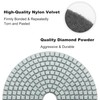 Waies 125 mm Grit 50 Diamond Sanding Pad for Wet