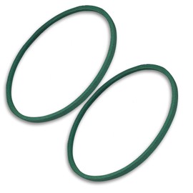 Lirupdovio 2 Pack 585416MA 585416 Snow Thrower Auger Belt for Murray 1695425 Craftsman MTD 754-0275 954-0275 954-0282 Snowblower (1/2" x 38 3/8")