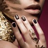 3 Boxes Gold Leaf Nail Art Gold Foil Nails Set