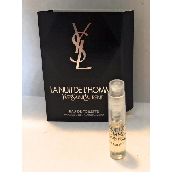Yves Saint Laurent YSL LA NUIT DE L'Homme EDT Vial