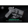 WARRIORLAND IWB Kydex Leather Holsters For Glock 17/19/26/44/45(GEN 1-5)&G23/32(GEN 1-4)