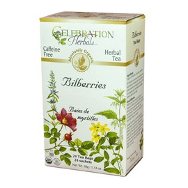 Celebration Herbals Bilberries Tea 24 Tea Bags