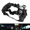 3LED 1T6+2R2 Aluminum Alloy Charging Strong Light Waterproof Head Lamp